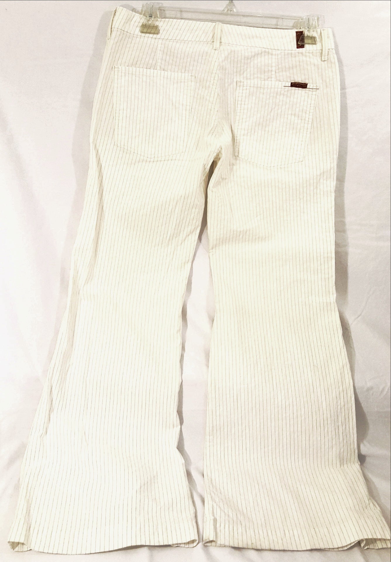 7 For All Mankind Pinstriped Jeans