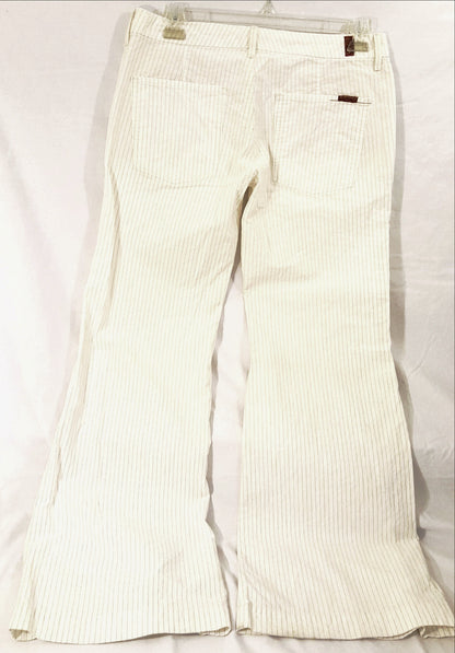 7 For All Mankind Pinstriped Jeans