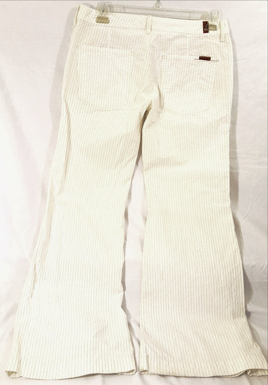 7 For All Mankind Pinstriped Jeans
