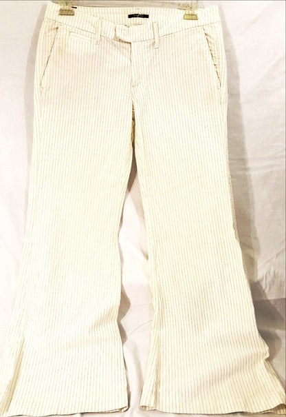 7 For All Mankind Pinstriped Jeans
