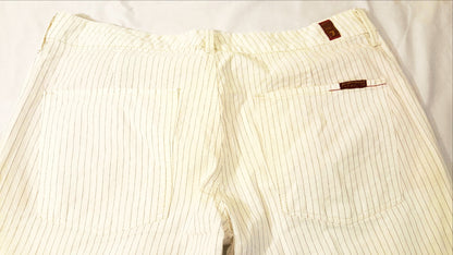 7 For All Mankind Pinstriped Jeans