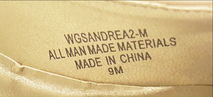 Guess Nude Patent Leather Pumps