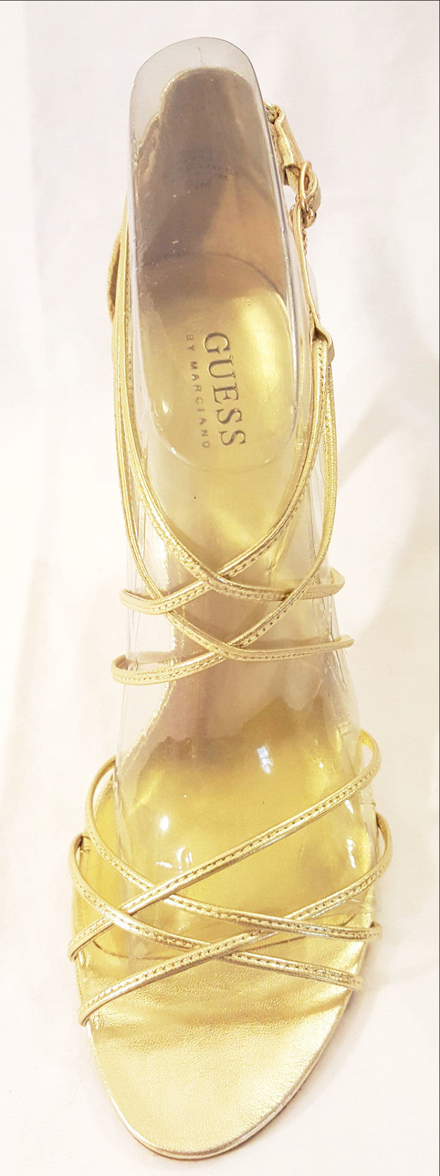 Guess Gold Strap Sandals