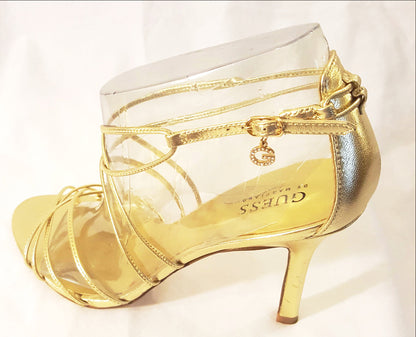 Guess Gold Strap Sandals