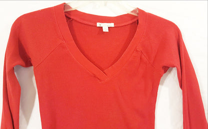 Long Sleeve Ribbed T-Shirt