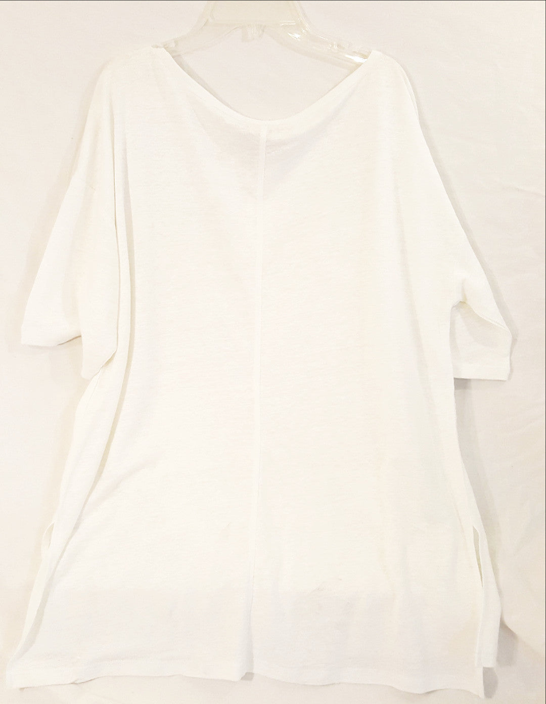 White Boyfriend T-Shirt-New