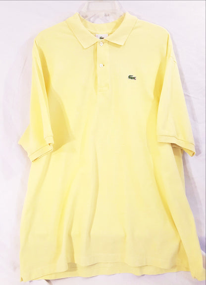 Lemon Yellow Lacoste Polo Shirt