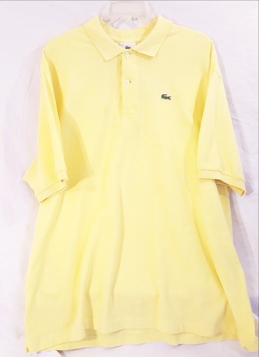 Lemon Yellow Lacoste Polo Shirt