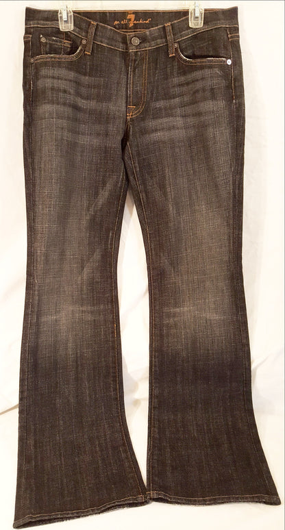 7 For All Mankind Black Denim