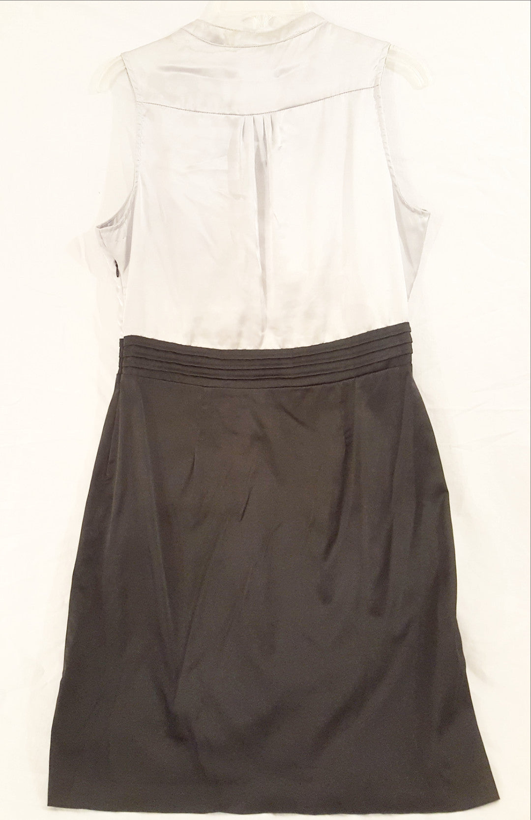 Silver and Black Short Dress