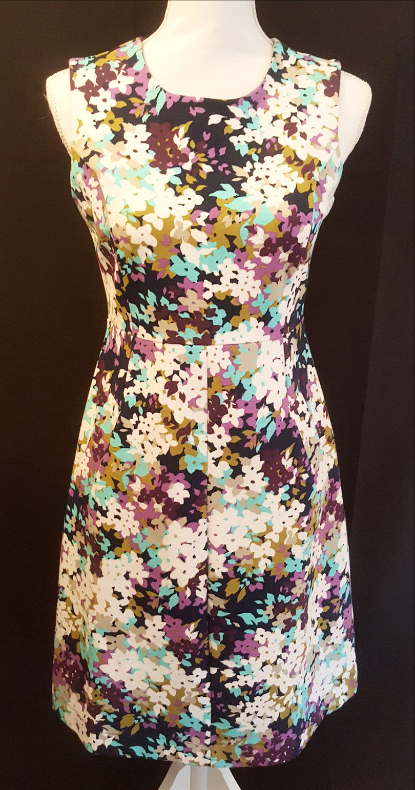 Lands End Multi Colored Dress