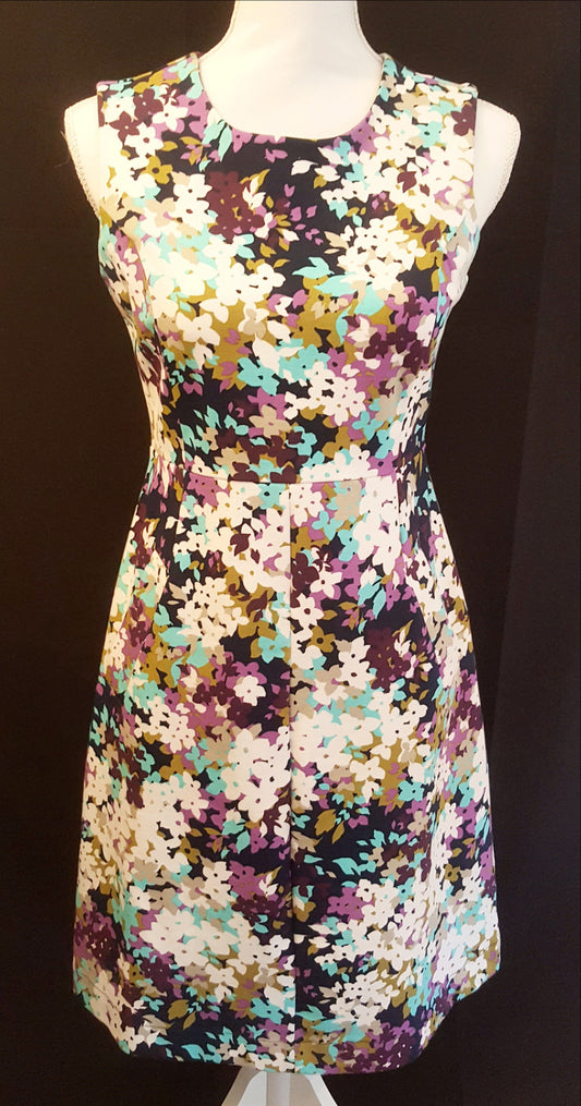 Lands End Multi Colored Dress