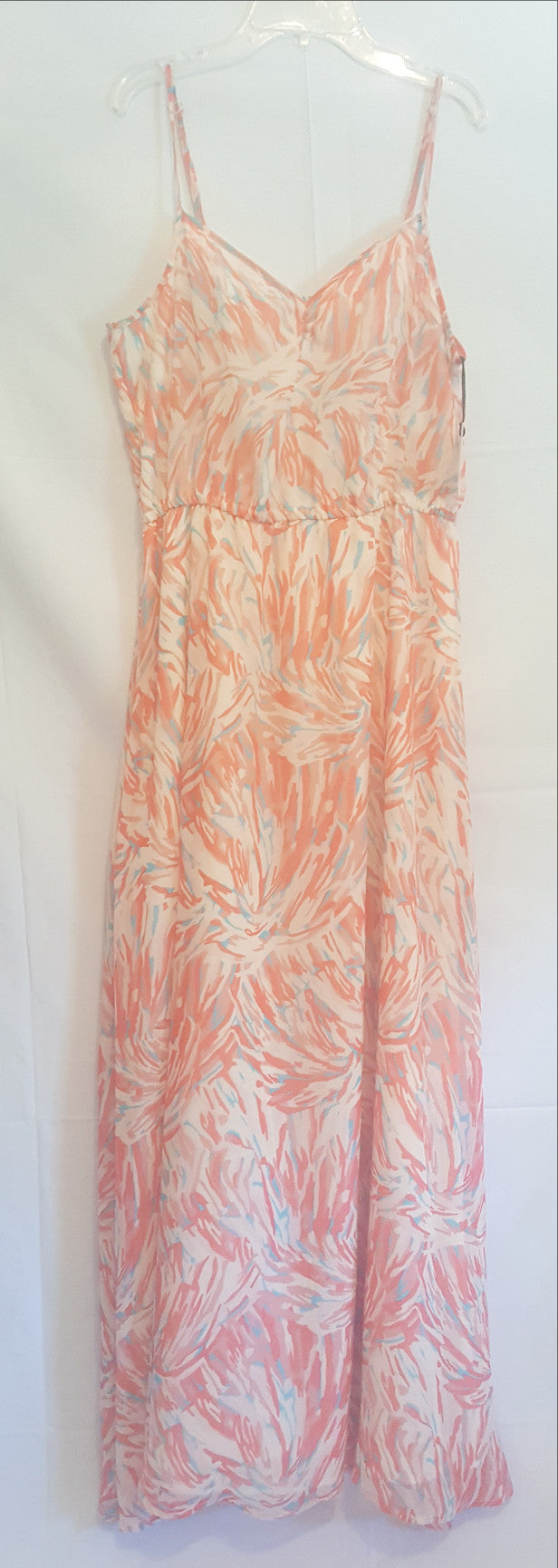 Jack By BB Dakota Multicolor Chiffon Maxi Dress-New