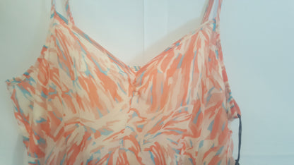 Jack By BB Dakota Multicolor Chiffon Maxi Dress-New